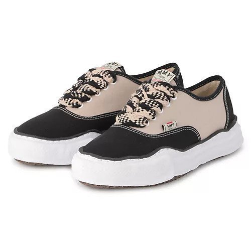 【メゾン ミハラヤスヒロ/Maison MIHARA YASUHIRO / MEN】のBAKER/original sole canvas combination color Low-Top sneakers 人気、トレンドファッション・服の通販 founy(ファニー) 　ファッション　Fashion　メンズファッション　Men's Style Online　2024年　2024　2024春夏・S/S　Ss,Spring/Summer,2024　インソール　Insole　クッション　Cushion　ワイド　Wide　ヴィンテージ　Vintage　人気　Popularity　定番　Standard　 other-1|ID: prp329100003875022 ipo3291000000029582942