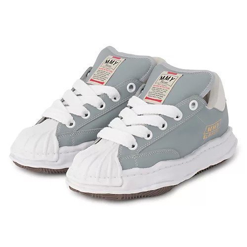【メゾン ミハラヤスヒロ/Maison MIHARA YASUHIRO / MEN】のBLAKEY/original sole leather puffer Low-Top sneakers インテリア・キッズ・メンズ・レディースファッション・服の通販 founy(ファニー) 　ファッション　Fashion　メンズファッション　MEN　2024年　2024　2024春夏・S/S　Ss,Spring/Summer,2024　キャンバス　Canvas　スニーカー　Sneakers　フィット　Fit　ワイド　Wide　ヴィンテージ　Vintage　GRAY|ID: prp329100003875023 ipo3291000000029582953
