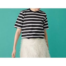 【チノ/CINOH】の【HPS別注】REFINA COMPACT T-SHIRT 人気、トレンドファッション・服の通販 founy(ファニー) ファッション Fashion レディースファッション Fashion for Women トップス・カットソー Cut & Sew Tops シャツ・ブラウス・オフィスカジュアル Elegant Blouses & Button-Ups ロングTシャツ・Tシャツ Longline T-Shirts & Tees ボーダー Border, Stripe 別注 Limited Edition, Custom Order 定番 Standard, Basic Item 洗える Machine Washable |ID:prp329100003876197