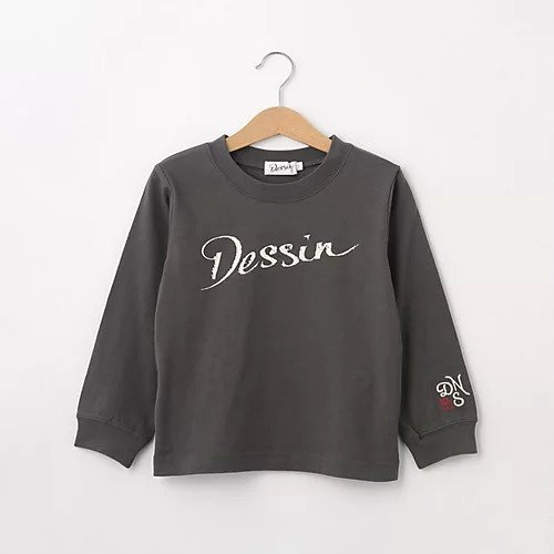 【デッサン/Dessin / KIDS】の【リンクコーデ】ロゴロンT インテリア・キッズ・メンズ・レディースファッション・服の通販 founy(ファニー) https://founy.com/ ファッション Fashion キッズファッション KIDS スリーブ Sleeve プリント Print ロング Long |ID: prp329100003877886 ipo3291000000030000374