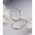 【コレカラ/collecala】のねじれドロップフープピアス シルバー|ID: prp329100003879440 ipo3291000000029580543