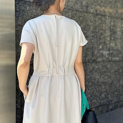 【エムセブンデイズ/M7days】の【コラボ】ウエストタックワンピース 人気、トレンドファッション・服の通販 founy(ファニー) 　ファッション　Fashion　レディースファッション　Fashion for Women　ワンピース　Dresses　コラボ　Collaboration, Collab　コンパクト　Compact, Small Size　洗える　Machine Washable　other-2|ID: prp329100003881629 ipo3291000000034942102