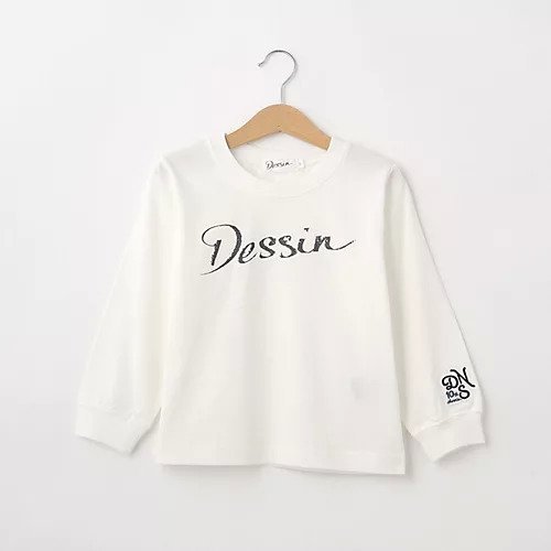 【デッサン/Dessin / KIDS】の【リンクコーデ】ロゴロンT インテリア・キッズ・メンズ・レディースファッション・服の通販 founy(ファニー) https://founy.com/ ファッション Fashion キッズファッション KIDS スリーブ Sleeve プリント Print ロング Long |ID: prp329100003884526 ipo3291000000027544656