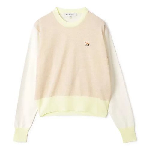 【メゾン キツネ/MAISON KITSUNE】のBABY FOX PATCH REGULAR JUMPER インテリア・キッズ・メンズ・レディースファッション・服の通販 founy(ファニー) https://founy.com/ ファッション Fashion レディースファッション WOMEN 2024年 2024 2024春夏・S/S Ss,Spring/Summer,2024 カーディガン Cardigan チェック Check 春 Spring 長袖 Long Sleeve |ID: prp329100003891257 ipo3291000000025638338