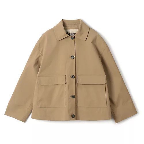 【ヘルノ/HERNO】のBLOUSON インテリア・キッズ・メンズ・レディースファッション・服の通販 founy(ファニー)  ファッション Fashion レディースファッション Fashion for Women アウター Coat / Outerwear Collection ブルゾンジャケット・スポーティアウター Blouson Jackets 2024年 2024 2024春夏・S/S Spring/Summer 2024 SS24 シンプル Simple, Minimal フラップ Flap, Flap Pocket ブルゾン Blouson, Bomber Jacket ポケット Pocket, Pocket Detail 洗える Machine Washable CAMEL/NAVY|ID: prp329100003891452 ipo3291000000034367184
