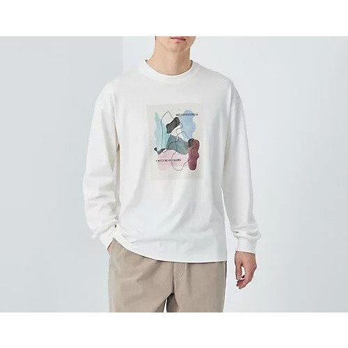 【グリーンレーベルリラクシング/green label relaxing / UNITED ARROWS / MEN】のグラフィック ロングスリーブ Tシャツ インテリア・キッズ・メンズ・レディースファッション・服の通販 founy(ファニー) 　ファッション　Fashion　メンズファッション　MEN　インナー　Inner　グラフィック　Graphic　ジャケット　Jacket　スリーブ　Sleeve　セットアップ　Set Up　長袖　Long Sleeve　ブルゾン　Blouson　プリント　Print　ロング　Long　おすすめ　Recommend　エレガント 上品　Elegant　その他1|ID: prp329100003891502 ipo3291000000027766065