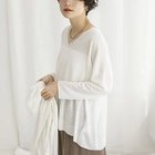 【ノーリーズ/NOLLEY'S】の《手洗い可能》パエーゼVネックプルオーバーニット 人気、トレンドファッション・服の通販 founy(ファニー) ファッション Fashion レディースファッション WOMEN トップス・カットソー Tops/Tshirt ニット Knit Tops プルオーバー Pullover Vネック V-Neck 2024年 2024 2024春夏・S/S Ss,Spring/Summer,2024 カーディガン Cardigan シンプル Simple リネン Linen リラックス Relax 人気 Popularity thumbnail オフホワイト|ID: prp329100003892626 ipo3291000000028502464