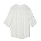 【ドメル/DOMELLE】のティアードハーフスリーブブラウス 人気、トレンドファッション・服の通販 founy(ファニー) ファッション Fashion レディースファッション Fashion for Women トップス・カットソー Cut & Sew Tops シャツ・ブラウス・オフィスカジュアル Elegant Blouses & Button-Ups クラシカル Classical, Vintage-Inspired ティアード Tiered, Tiered Style ドレープ Drape, Draping Fabric フリル Frill, Ruffle ランダム Random, Irregular thumbnail ホワイト|ID: prp329100003894193 ipo3291000000035421733