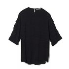 【ドメル/DOMELLE】のティアードハーフスリーブブラウス 人気、トレンドファッション・服の通販 founy(ファニー) ファッション Fashion レディースファッション Fashion for Women トップス・カットソー Cut & Sew Tops シャツ・ブラウス・オフィスカジュアル Elegant Blouses & Button-Ups クラシカル Classical, Vintage-Inspired ティアード Tiered, Tiered Style ドレープ Drape, Draping Fabric フリル Frill, Ruffle ランダム Random, Irregular thumbnail ブラック|ID: prp329100003894193 ipo3291000000035421735