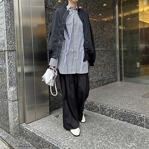 【スタジオ ニコルソン/STUDIO NICHOLSON】のストライプオーバーシャツ 人気、トレンドファッション・服の通販 founy(ファニー) 　ファッション　Fashion　レディースファッション　Fashion for Women　トップス・カットソー　Cut & Sew Tops　シャツ・ブラウス・オフィスカジュアル　Elegant Blouses & Button-Ups　ストライプ　Stripe, Striped Pattern　リラックス　Relax, Relaxed Fit　人気　Popular, Best Seller　洗える　Machine Washable　other-3|ID: prp329100003894196 ipo3291000000031303199