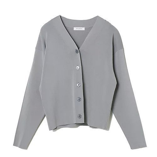 【イーバイエクラ/E by eclat】の【コラボ】リブニットカーディガン インテリア・キッズ・メンズ・レディースファッション・服の通販 founy(ファニー) https://founy.com/ ファッション Fashion レディースファッション WOMEN トップス・カットソー Tops/Tshirt ニット Knit Tops カーディガン Cardigans カーディガン Cardigan コラボ Collaboration トレンド Trend バランス Balance |ID: prp329100003894203 ipo3291000000030964260