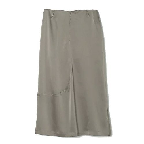 【エクラ/eclat】のダブルサテンタイトスカート インテリア・キッズ・メンズ・レディースファッション・服の通販 founy(ファニー) 　ファッション　Fashion　レディースファッション　Fashion for Women　スカート　Skirts　カッティング　Cutting Detail　サテン　Satin, Glossy Fabric　ダブル　Double, Double-Breasted　エレガント 上品　Elegant　別注　Limited Edition, Custom Order　ブラウン|ID: prp329100003894215 ipo3291000000030965526