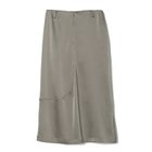 【エクラ/eclat】のダブルサテンタイトスカート ブラウン|ID: prp329100003894215 ipo3291000000034767155