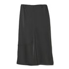 【エクラ/eclat】のダブルサテンタイトスカート ブラック|ID: prp329100003894215 ipo3291000000034767156