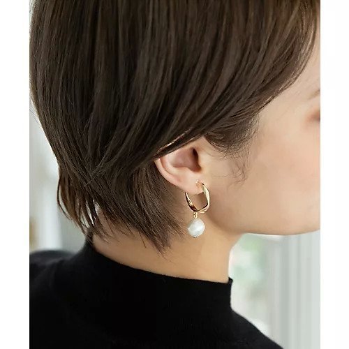 【コレカラ/collecala】のノンホール・ねじれフープとパールの樹脂イヤリング 人気、トレンドファッション・服の通販 founy(ファニー) ファッション Fashion レディースファッション Fashion for Women ジュエリー Jewelry ファッションリング Fashion Rings イヤリング・フープ・ドロップタイプ Hoop, Drop & Clip Earrings イヤリング Earrings ツイスト Tweed, Tweed Fabric パール Pearl, Pearl Accent フープ Hoop, Hoop Earrings other-1|ID: prp329100003894316 ipo3291000000027913398