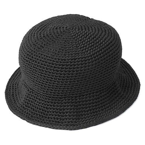 【キジマ タカユキ/KIJIMA TAKAYUKI】のPOLY HAND KNIT BUCKET HAT インテリア・キッズ・メンズ・レディースファッション・服の通販 founy(ファニー) ファッション Fashion レディースファッション Fashion for Women トップス・カットソー Cut & Sew Tops ニット Knit Tops & Sweaters キャップ&ハット Hats & Caps 2024年 2024 2024春夏・S/S Spring/Summer 2024 SS24 ベーシック Basic, Essential 人気 Popular, Best Seller 夏 Summer 春 Spring S/S・春夏 SS, Spring/Summer, Warm Season BLACK|ID: prp329100003899493 ipo3291000000034366908