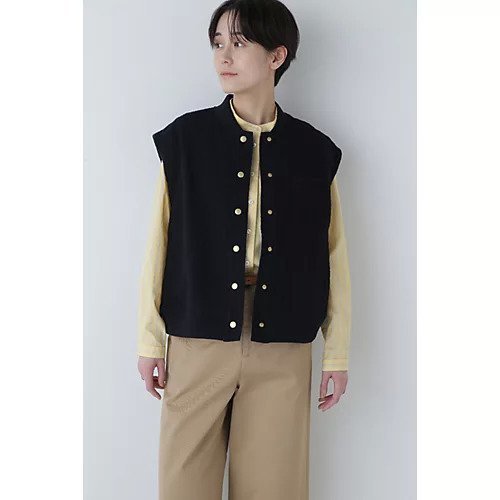 【ヒューマンウーマン/HUMAN WOMAN】のブッチャーツィードベスト 人気、トレンドファッション・服の通販 founy(ファニー) 　ファッション　Fashion　レディースファッション　WOMEN　アウター　Coat Outerwear　トップス・カットソー　Tops/Tshirt　ベスト/ジレ　Gilets/Vests　おすすめ　Recommend　スタンダード　Standard　ダウン　Down　ツィード　Tweed　トレンド　Trend　ブルゾン　Blouson　ワイド　Wide　 other-1|ID: prp329100003899506 ipo3291000000030971737