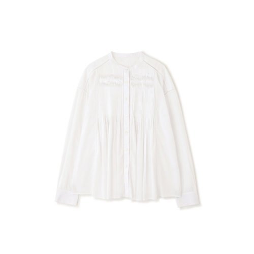 【ヒューマンウーマン/HUMAN WOMAN】のインド綿ピンタックブラウス 人気、トレンドファッション・服の通販 founy(ファニー) 　ファッション　Fashion　レディースファッション　Fashion for Women　トップス・カットソー　Cut & Sew Tops　シャツ・ブラウス・オフィスカジュアル　Elegant Blouses & Button-Ups　おすすめ　Recommended / Our Picks　イエロー　Yellow　インド　Indian Textile　スタンダード　Standard, Basic　レース　Lace, Lace Fabric　other-2|ID: prp329100003901699 ipo3291000000031303106