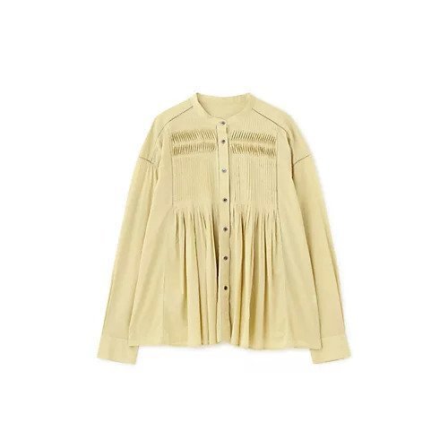 【ヒューマンウーマン/HUMAN WOMAN】のインド綿ピンタックブラウス 人気、トレンドファッション・服の通販 founy(ファニー) 　ファッション　Fashion　レディースファッション　Fashion for Women　トップス・カットソー　Cut & Sew Tops　シャツ・ブラウス・オフィスカジュアル　Elegant Blouses & Button-Ups　おすすめ　Recommended / Our Picks　イエロー　Yellow　インド　Indian Textile　スタンダード　Standard, Basic　レース　Lace, Lace Fabric　other-3|ID: prp329100003901699 ipo3291000000031303108