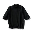 【トゥエルブクローゼット/12closet】の【コラボ】【洗える】後ろパールボタンモックネックニット ブラック|ID: prp329100003901701 ipo3291000000035313215
