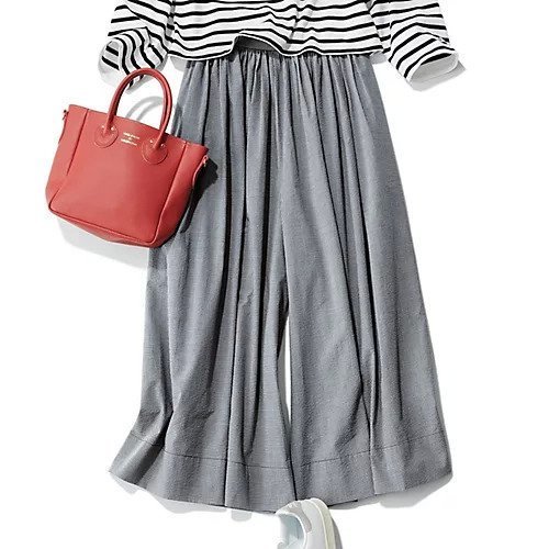 【トゥエルブクローゼット/12closet】の【コラボ】【洗える】ギンガムチェックスカート見えパンツ 人気、トレンドファッション・服の通販 founy(ファニー) 　ファッション　Fashion　レディースファッション　Fashion for Women　スカート　Skirts　コラボ　Collaboration, Collab　フロント　Front, Front Design　ポケット　Pocket, Pocket Detail　洗える　Machine Washable　other-3|ID: prp329100003901756 ipo3291000000033429785
