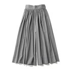 【トゥエルブクローゼット/12closet】の【コラボ】【洗える】ギンガムチェックスカート見えパンツ ブラック|ID:prp329100003901756