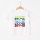 【シューラルー/SHOO LA RUE / KIDS】の【Champion】カラフルロゴTシャツ ホワイト|ID: prp329100003901895 ipo3291000000029587959