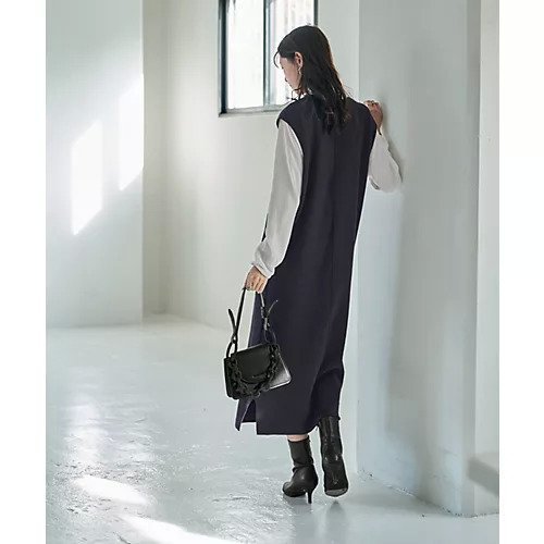 【スタイルデリ/STYLE DELI】の3シーズンコットン混紡 ポケットジャンパースカート 人気、トレンドファッション・服の通販 founy(ファニー) 　ファッション　Fashion　レディースファッション　Fashion for Women　スカート　Skirts　アクリル　Acrylic Material　春　Spring　カットソー　Cut and Sewn Top　シンプル　Simple, Minimal　スリット　Slit, Slit Detail　センター　Center, Center Line　ノースリーブ　Sleeveless, No-Sleeve　長袖　Long Sleeve, Full Sleeve　フォルム　Silhouette, Form　フロント　Front, Front Design　ポケット　Pocket, Pocket Detail　半袖　Short Sleeve, Half Sleeve　リボン　Ribbon, Bow　ループ　Loop, Loop Knit　冬　Winter / This Winter　S/S・春夏　SS, Spring/Summer, Warm Season　夏　Summer　other-3|ID: prp329100003903964 ipo3291000000033628834