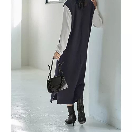 【スタイルデリ/STYLE DELI】の3シーズンコットン混紡 ポケットジャンパースカート 人気、トレンドファッション・服の通販 founy(ファニー) ファッション Fashion レディースファッション Fashion for Women スカート Skirts アクリル Acrylic Material 春 Spring カットソー Cut and Sewn Top シンプル Simple, Minimal スリット Slit, Slit Detail センター Center, Center Line ノースリーブ Sleeveless, No-Sleeve 長袖 Long Sleeve, Full Sleeve フォルム Silhouette, Form フロント Front, Front Design ポケット Pocket, Pocket Detail 半袖 Short Sleeve, Half Sleeve リボン Ribbon, Bow ループ Loop, Loop Knit 冬 Winter / This Winter S/S・春夏 SS, Spring/Summer, Warm Season 夏 Summer other-3|ID: prp329100003903964 ipo3291000000034767175