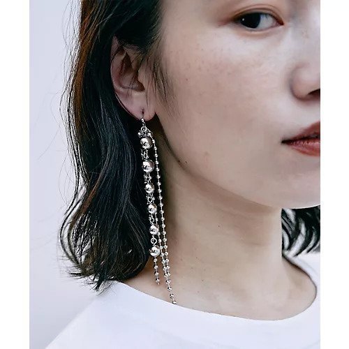 【マージュール/marjour】のMIX BALL CHAIN PIERCE インテリア・キッズ・メンズ・レディースファッション・服の通販 founy(ファニー) https://founy.com/ ファッション Fashion レディースファッション WOMEN シンプル Simple チェーン Chain 片耳 One Ear |ID: prp329100003904076 ipo3291000000029581256