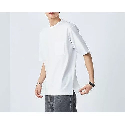 【グリーンレーベルリラクシング/green label relaxing / UNITED ARROWS / MEN】のオーガニック ポンチ クルーネック Tシャツ インテリア・キッズ・メンズ・レディースファッション・服の通販 founy(ファニー) 　ファッション　Fashion　メンズファッション　MEN　インナー　Inner　オーガニック　Organic　カーディガン　Cardigan　ジャケット　Jacket　スリット　Slit　テーパード　Tapered　フラット　Flat　ブルゾン　Blouson　ポケット　Pocket　エレガント 上品　Elegant　WHITE|ID: prp329100003905225 ipo3291000000025760032