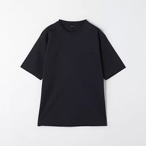 【グリーンレーベルリラクシング/green label relaxing / UNITED ARROWS / MEN】のオーガニック ポンチ クルーネック Tシャツ インテリア・キッズ・メンズ・レディースファッション・服の通販 founy(ファニー) 　ファッション　Fashion　メンズファッション　MEN　インナー　Inner　オーガニック　Organic　カーディガン　Cardigan　ジャケット　Jacket　スリット　Slit　テーパード　Tapered　フラット　Flat　ブルゾン　Blouson　ポケット　Pocket　エレガント 上品　Elegant　BLACK|ID: prp329100003905225 ipo3291000000025760033