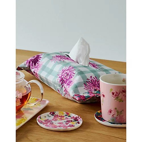 【ローラアシュレイホーム/LAURA ASHLEY HOME / GOODS】の【UK本国一推し柄】バーンズフィールド柄 ティッシュボックスカバー インテリア・キッズ・メンズ・レディースファッション・服の通販 founy(ファニー) 　アンティーク　Antique　スマート　Smart　チェック　Check　ループ　Loop　グリーン|ID: prp329100003907888 ipo3291000000029589749