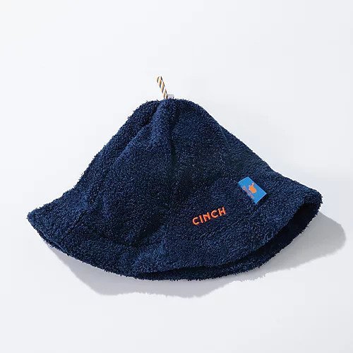 【オブラダ/Oblada / GOODS】の【Oblada Hippopotamus】CINCH刺繍入り サウナハット インテリア・キッズ・メンズ・レディースファッション・服の通販 founy(ファニー) 　洗える　Machine Washable　ネイビー|ID: prp329100003907894 ipo3291000000032620627
