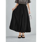 【スタイルデリ/STYLE DELI】の【LUXE】マットタフタロングバルーンスカート ブラック|ID: prp329100003908920 ipo3291000000031940547