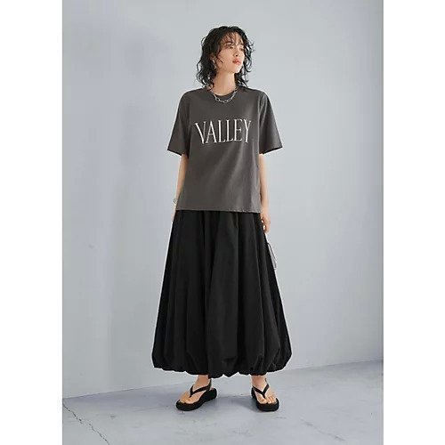 【スタイルデリ/STYLE DELI】の【LUXE】マットタフタロングバルーンスカート 人気、トレンドファッション・服の通販 founy(ファニー) 　ファッション　Fashion　レディースファッション　Fashion for Women　スカート　Skirts　春　Spring　くるぶし　Ankle-Length　ギャザー　Gathered, Ruffled　シンプル　Simple, Minimal　スリット　Slit, Slit Detail　センター　Center, Center Line　定番　Standard, Basic Item　バルーン　Balloon, Balloon Silhouette　パターン　Pattern, Design Print　フィット　Fit, Slim Fit　フレア　Flare, Flared　ポケット　Pocket, Pocket Detail　ループ　Loop, Loop Knit　ロング　Long, Long-Length　冬　Winter / This Winter　A/W・秋冬　Autumn/Winter　S/S・春夏　SS, Spring/Summer, Warm Season　夏　Summer　other-2|ID: prp329100003908920 ipo3291000000031940548