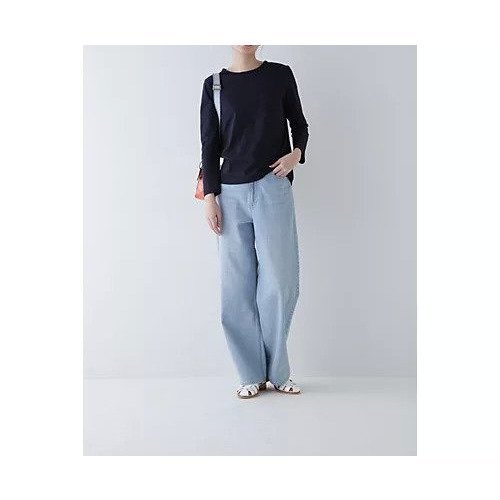 【ヒューマンウーマン/HUMAN WOMAN】のセミワイドデニム 人気、トレンドファッション・服の通販 founy(ファニー) 　ファッション　Fashion　レディースファッション　WOMEN　おすすめ　Recommend　スタンダード　Standard　デニム　Denim　トレンド　Trend　定番　Standard　other-3|ID: prp329100003908939 ipo3291000000031257908