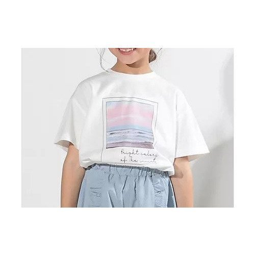 【シューラルー/SHOO LA RUE / KIDS】の【110-140cm/リンクあり】グラフィックアソートTシャツ インテリア・キッズ・メンズ・レディースファッション・服の通販 founy(ファニー) 　ファッション　Fashion　キッズファッション　KIDS　スマート　Smart　プリント　Print　半袖　Short Sleeve　定番　Standard　ホワイト|ID: prp329100003909047 ipo3291000000029588012