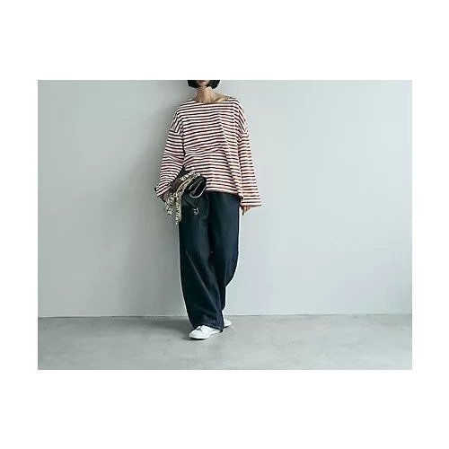 【マージュール/marjour】のFRENCH BORDER TEE (24) 人気、トレンドファッション・服の通販 founy(ファニー) 　ファッション　Fashion　レディースファッション　WOMEN　インナー　Inner　春　Spring　カットソー　Cut And Sew　カーディガン　Cardigan　キャミソール　Camisole　ジャケット　Jacket　スタイリッシュ　Stylish　ストレッチ　Stretch　デニム　Denim　トレンド　Trend　定番　Standard　長袖　Long Sleeve　バランス　Balance　フレア　Flare　フレンチ　French　ボーダー　Border　冬　Winter　おすすめ　Recommend　夏　Summer　other-2|ID: prp329100003910107 ipo3291000000031302993