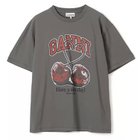 【ガニー/GANNI】のFuture Heavy Cherry Drop Shoulder T-shirt Volcanic Ash|ID: prp329100003912831 ipo3291000000025821763