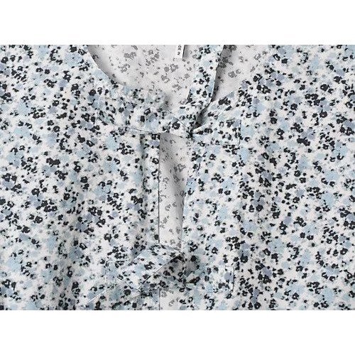 【ガニー/GANNI】のPrinted Cotton Poplin Peplum Blouse 人気、トレンドファッション・服の通販 founy(ファニー) 　ファッション　Fashion　レディースファッション　WOMEN　2024年　2024　2024-2025秋冬・A/W　Aw/Autumn/Winter/Fw/Fall/2024-2025　ガーリー　Girly　ギャザー　Gather　フロント　Front　リボン　Ribbon　洗える　Washable　other-3|ID: prp329100003912839 ipo3291000000031299666