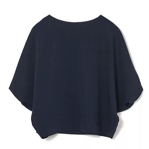 【イーバイエクラ/E by eclat】の【とろみ】袖ボリュームブラウス インテリア・キッズ・メンズ・レディースファッション・服の通販 founy(ファニー) 　ファッション　Fashion　レディースファッション　Fashion for Women　トップス・カットソー　Cut & Sew Tops　シャツ・ブラウス・オフィスカジュアル　Elegant Blouses & Button-Ups　とろみ　Fluid, Flowy Fabric　人気　Popular, Best Seller　洗える　Machine Washable　ネイビー|ID: prp329100003912851 ipo3291000000033878232