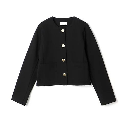 【エムセブンデイズ フォー プチ/M7days for petit】のジャケットソー インテリア・キッズ・メンズ・レディースファッション・服の通販 founy(ファニー) 　ファッション　Fashion　レディースファッション　Fashion for Women　アウター　Coat / Outerwear Collection　レディースジャケット・軽アウター　Jackets　カーディガン　Cardigan, Knitwear　ジャケット　Jacket, Outerwear　夏　Summer　ブラック|ID: prp329100003912860 ipo3291000000036249526