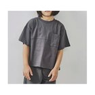 【ザ ショップ ティーケー/THE SHOP TK / KIDS】の【110-150】オーガビッツコットンバックプリントTシャツ チャコールグレー|ID: prp329100003914489 ipo3291000000028908937