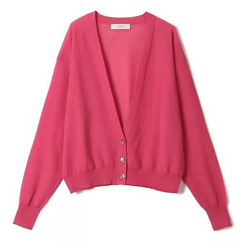 【スアデオ/suadeo】の和紙深めVネックカーディガン インテリア・キッズ・メンズ・レディースファッション・服の通販 founy(ファニー) 　ファッション　Fashion　レディースファッション　Fashion for Women　トップス・カットソー　Cut & Sew Tops　カーディガン・羽織り　Layered Style Cardigans　Vネックトップス　V-Neck Tops / V-Cut Neckline Shirts　カーディガン　Cardigan, Knitwear　コンパクト　Compact, Small Size　吸水　Absorbent, Quick-Dry　夏　Summer　洗える　Machine Washable　羽織　Haori, Light Jacket　ピンク|ID: prp329100003917523 ipo3291000000034954519