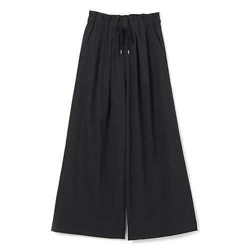 【スアデオ/suadeo】の涼感タック入りワイドパンツ インテリア・キッズ・メンズ・レディースファッション・服の通販 founy(ファニー) 　ファッション　Fashion　レディースファッション　Fashion for Women　パンツ　Pants & Trousers　洗える　Machine Washable　ギャザー　Gathered, Ruffled　吸水　Absorbent, Quick-Dry　ストレッチ　Stretch, Stretchy Fabric　スポーツ　Sports, Activewear　ドローコード　Drawcord, Drawstring Cord　フリル　Frill, Ruffle　ワイド　Wide, Wide Fit　夏　Summer　エレガント 上品　Elegant　スミクロ|ID: prp329100003917530 ipo3291000000032695109