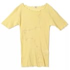 【ベースレンジ/Baserange】のGERRYMANDERED TEE ONE YELLOW|ID: prp329100003920090 ipo3291000000027523464