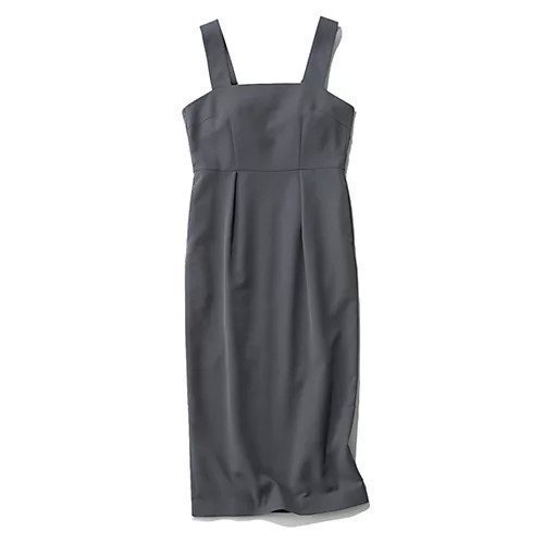 【エムセブンデイズ/M7days】の【コラボ】腰高ジャンパースカート インテリア・キッズ・メンズ・レディースファッション・服の通販 founy(ファニー) 　ファッション　Fashion　レディースファッション　Fashion for Women　スカート　Skirts　コラボ　Collaboration, Collab　ジャケット　Jacket, Outerwear　セットアップ　Set-Up, Coordinated Outfit　ビスチェ　Bustier, Corset Top　洗える　Machine Washable　チャコールグレー|ID: prp329100003920196 ipo3291000000034942128