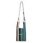 【ラストフレーム/LASTFRAME】のRANDOM STRIPE MARKET BAG SMALL NAVY x NEON GREEN|ID: prp329100003920212 ipo3291000000027524743