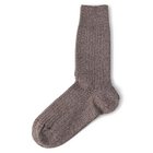 【ベースレンジ/Baserange】のRIB OVERANKLE SOCKS GREY BROWN MELANGE|ID: prp329100003920247 ipo3291000000028154984